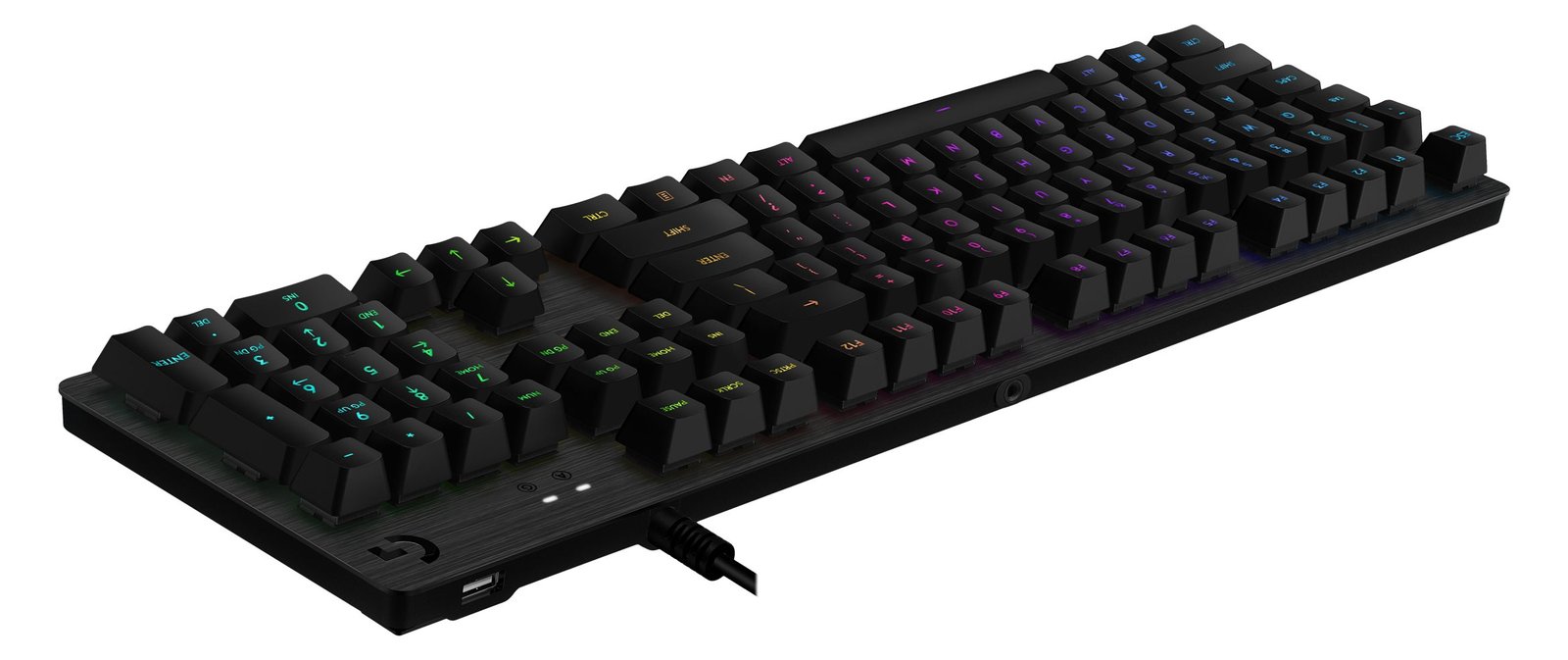 Logitech Gaming G512 - Tastatur - Hintergrundbeleuchtung - TL: Portugiesisch, QWERTY