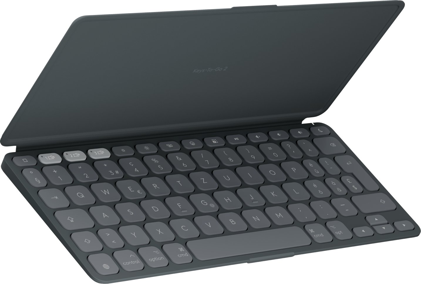 Logitech Keys-To-Go 2 for iPad - Tastatur - integrierte Abdeckung - TL: Schweiz, QWERTZ