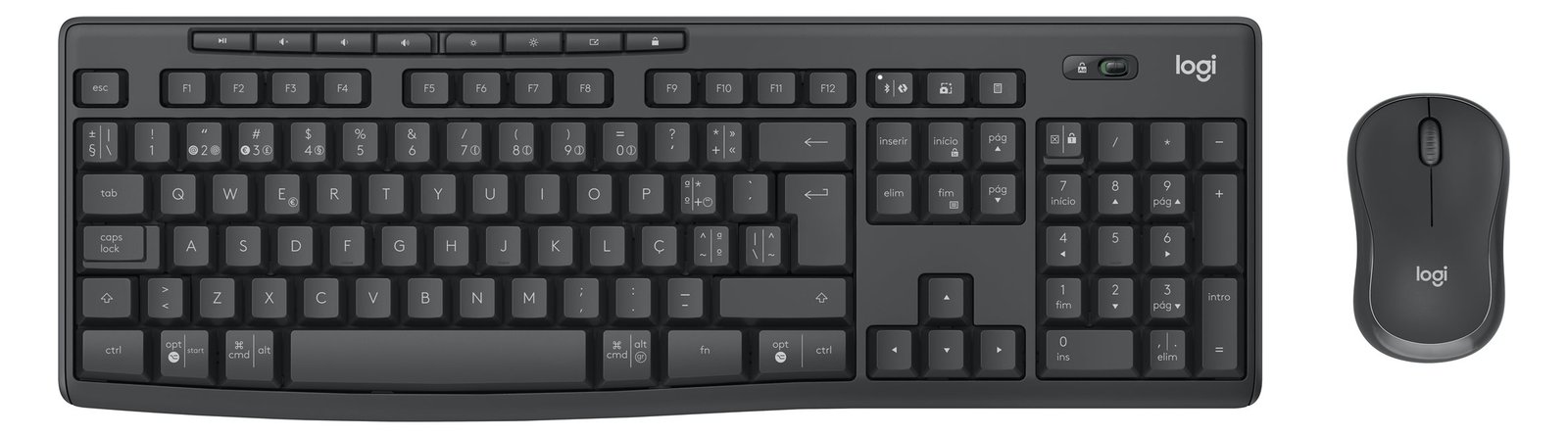 Logitech MK370 Combo for Business - Tastatur-und-Maus-Set - TL: Portugiesisch, QWERTY