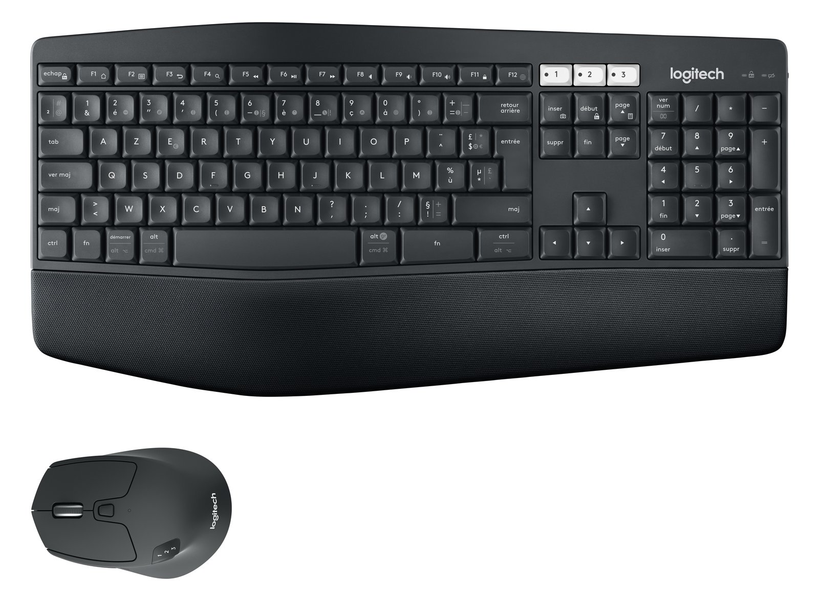 Logitech MK850 Performance - Tastatur-und-Maus-Set - TL: Französisch, AZERTY