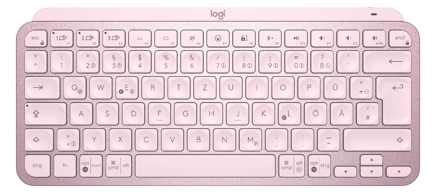 Logitech MX Keys Mini - Tastatur - hinterleuchtet - TL: Deutsch, QWERTZ