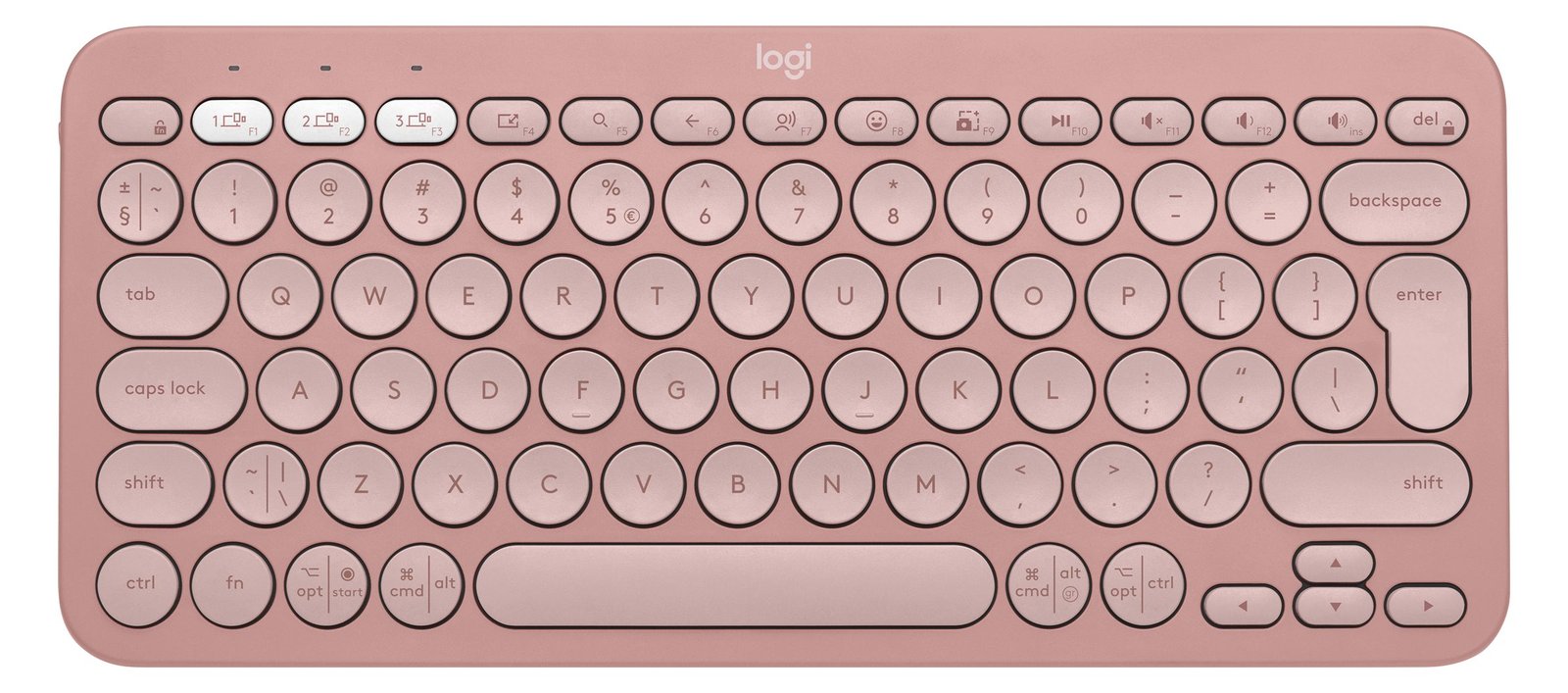 Logitech Pebble Keys 2 K380s - Tastatur - kabellos - TL: US, QWERTY