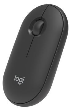 Logitech Pebble M350 - Maus - optisch - 3 Tasten - kabellos - 2.4 GHz, Bluetooth - kabelloser Empfänger (USB) von LumaTech