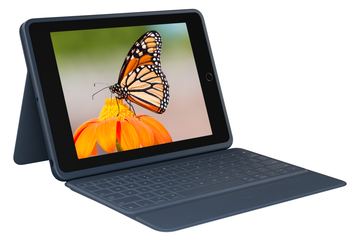 Logitech Rugged Combo 3 For Education - Tastatur und Foliohülle - Apple Smart connector - TL: Französisch, AZERTY von LumaTech