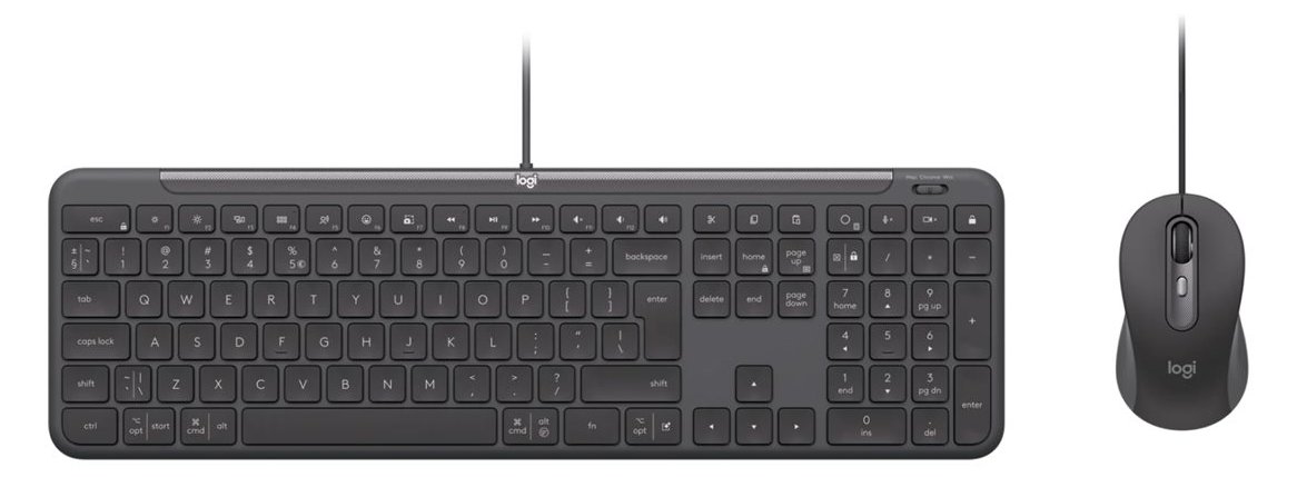 Logitech Signature Slim Wired Combo MK620 for Business - TL: US, QWERTY