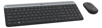 Logitech Slim Wireless Combo MK470 - Tastatur-und-Maus-Set - TL: Französisch, AZERTY von LumaTech