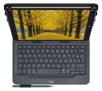 Logitech Universal - Tastatur und Foliohülle - TL: Deutsch, QWERTZ von LumaTech