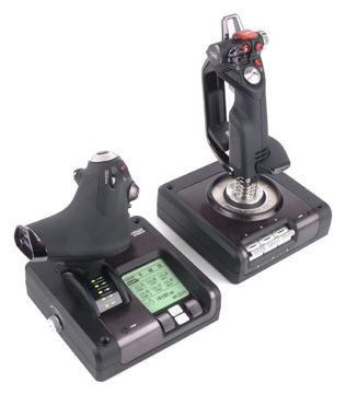 Logitech X52 Professional H.O.T.A.S. - Joystick und Gasregler von LumaTech