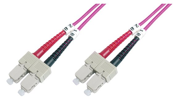 LOGON PROFESSIONAL Fiber Patch Cable 50/125 - SC/SC - OM4 - Kabel - Netzwerk