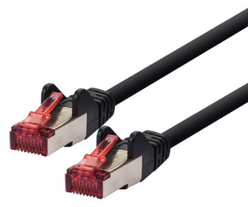 LOGON PROFESSIONAL PATCH CABLE S/FTP PIMF - Cat6 - BLACK - Kabel - Netzwerk von LumaTech