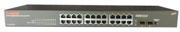 Longshine LCS-GS9126 - Switch - 24 x 10/100/1000 + 2 x SFP von LumaTech