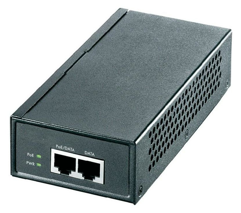 Longshine LCS-P302 - Gigabit Ethernet - 10,100,1000 Mbit/s - Voll - Halb - IEEE 802.3 - u/ab/at/af - Schwarz
