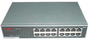 Longshine Switch GS8116-B 16*GE retail von LumaTech
