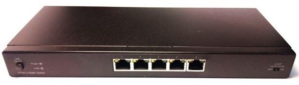 Longshine Switch LCS-2.5GS7105 5*2.5G retail - Switch - 2,5 Gbps