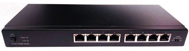 Longshine Switch LCS-2.5GS7108 8*2.5G retail - Switch - 2,5 Gbps