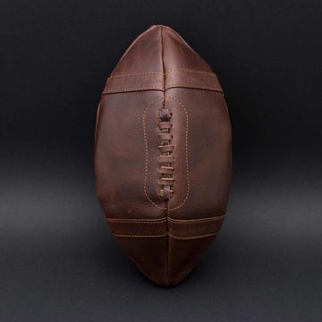 Mad Monkey Kulturtasche aus EchtlederAmerican Football von LumaTech