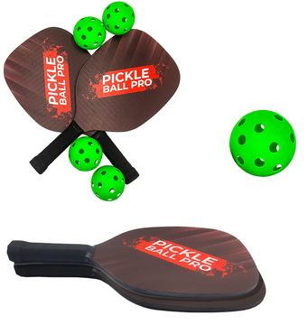 Mad Monkey Pickleball Schläger Set mit Bällen von LumaTech