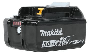 Makita BL1850B - Batterie - Li-Ion - 5 Ah - 90 Wh (Packung mit 2) von LumaTech