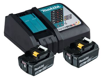 Makita DC18RC - Batterieladegerät + Batterie 2 x - 90 Wh von LumaTech