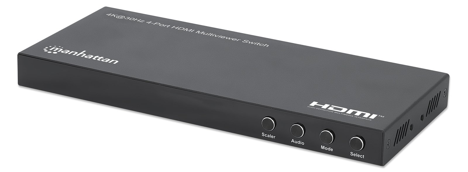 Manhattan 4K 30Hz 4-Port HDMI Multiviewer Switch - Switch - 4-Port