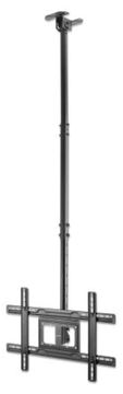 Manhattan Befestigungskit (Deckenplatte) - für Flachbildschirm zwischen 37 und 80 - heavy-duty steel - Schwarz von LumaTech
