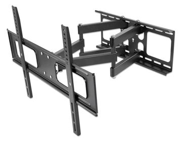 Manhattan Befestigungskit (Wandmontage) - Voll beweglich - für Curved Panel/Flat Panel zwischen 37 und 86 - Schwarz von LumaTech