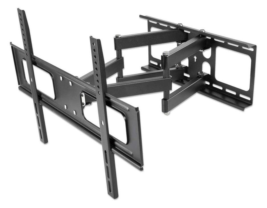 Manhattan Befestigungskit (Wandmontage) - Voll beweglich - für Curved Panel/Flat Panel zwischen 37 und 86 - Schwarz