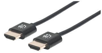 Manhattan HDMI Cable with Ethernet (Ultra Thin), 4K@60Hz (Premium High Speed) von LumaTech
