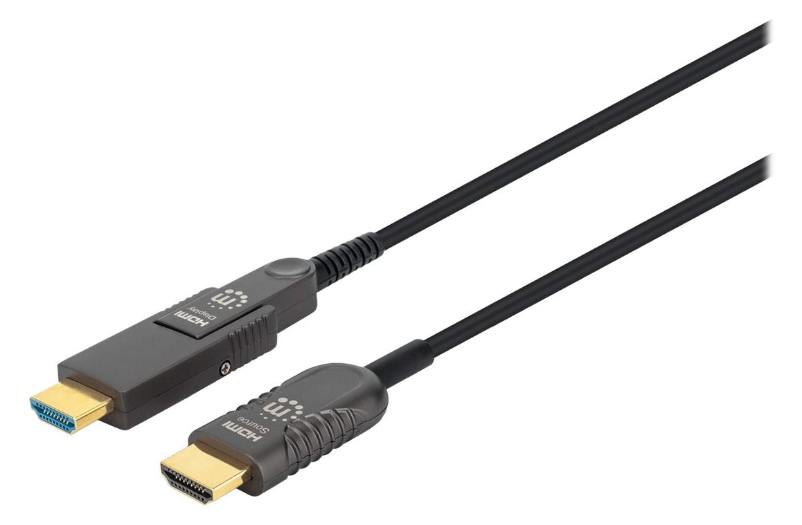 Manhattan HDMI to Micro HDMI Plenum-Rated Cable, 4K@60Hz (Premium High Speed)