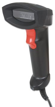 Manhattan Linear CCD Handheld Barcode Scanner, USB, 500mm Scan Depth, IP54 rating, Cable length 1.5m von LumaTech