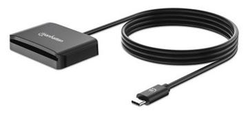 Manhattan USB 2.0 Typ-C Kartenlesegerät Smartcard- microSDXC - High Capacity SD - Extended Capacity SD von LumaTech