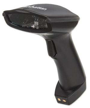 Manhattan Wireless Linear Handheld CCD Barcode Scanner, Bluetooth, 500mm Scan Depth, up to 80m effective range von LumaTech