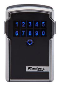 MasterLock Bluetooth-Schlüsselkasten - Select Access Smart - Wandmontage - Grau - Elektronisch - Schlüssel - Akku von LumaTech