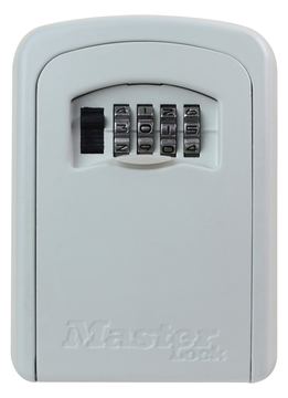 MasterLock Mittlerer Select Access Schlüsselkasten - Wandhalterung - Metall - Grau - Zahlenschloss - 4 Stück(e) von LumaTech
