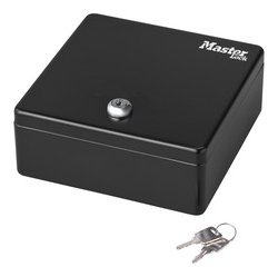 MasterLock Verschliebare Kassette fr Mnzen und Schlssel Gre S - Schwarz - Stahl - 1 Stück(e) - 170 mm - 170 mm