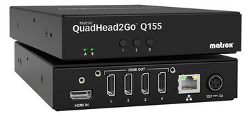 Matrox QuadHead2Go Q155 - Videowand-Controller von LumaTech