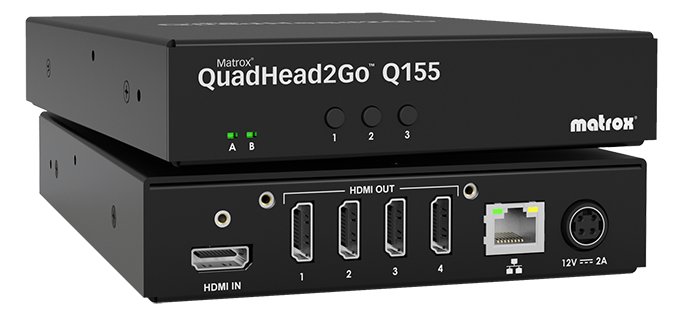 Matrox QuadHead2Go Q155 - Videowand-Controller