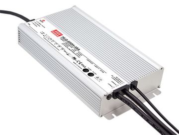 Meanwell MEAN WELL HLG-600H-24B - Metallisch - 90 - 305 V - 47 - 63 Hz - 144 mm - 48,5 mm - 280 mm von LumaTech