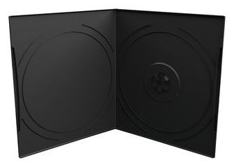 MEDIARANGE BOX10 - DVD-Hülle - 1 Disks - Schwarz - Kunststoff - 120 mm - 125 mm von LumaTech