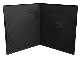 MEDIARANGE BOX10 - DVD-Hülle - 1 Disks - Schwarz - Kunststoff - 120 mm - 125 mm