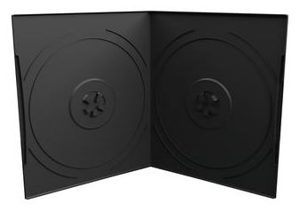 MEDIARANGE BOX10-2 - DVD-Hülle - 2 Disks - Schwarz - Kunststoff - 120 mm - 125 mm von LumaTech