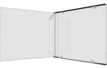 MEDIARANGE BOX110-200 - Schmuckschatulle - 1 Disks - Transparent - Kunststoff - 140 mm - 124 mm von LumaTech