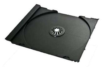 MEDIARANGE BOX111-200 - Schmuckschatulle - 1 Disks - Schwarz - Kunststoff - 120 mm - 140 mm von LumaTech