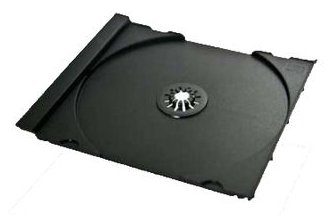 MEDIARANGE BOX111-200 - Schmuckschatulle - 1 Disks - Schwarz - Kunststoff - 120 mm - 140 mm