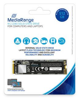 MEDIARANGE MR1032 - 512 GB - M.2 - 2080 MB/s - 20 Gbit/s von LumaTech