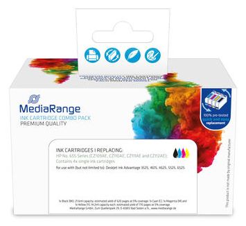 MEDIARANGE MRHP655 - 21,6 ml - 14,2 ml - 620 Seiten - 770 Seiten - 4 Stück(e) - Multipack von LumaTech