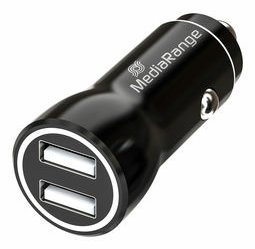 MEDIARANGE MRMA103-02 - Auto - Zigarettenanzünder - 5 V - Schwarz - Silber