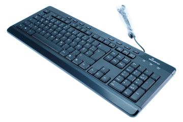 MEDIARANGE MROS102 - Tastatur - USB - Schwarz - TL: Deutsch, QWERTZ von LumaTech