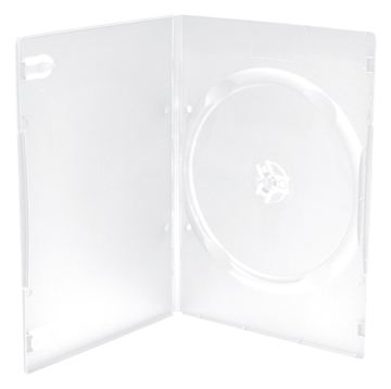MEDIARANGE Zubehör CD-/DVD-Rohlinge - DVD-Hülle - 1 Disks - Transparent - Kunststoff - 120 mm - RoHS von LumaTech