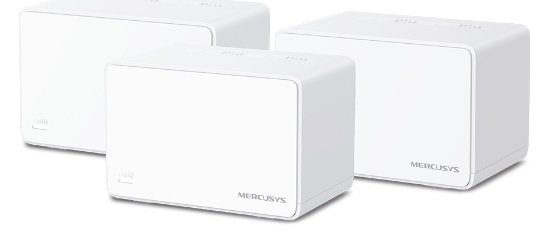 Mercusys Halo H3000X 3-pack AX3000 Mesh Wi-Fi 6 System - WLAN - 2,4 Gbps